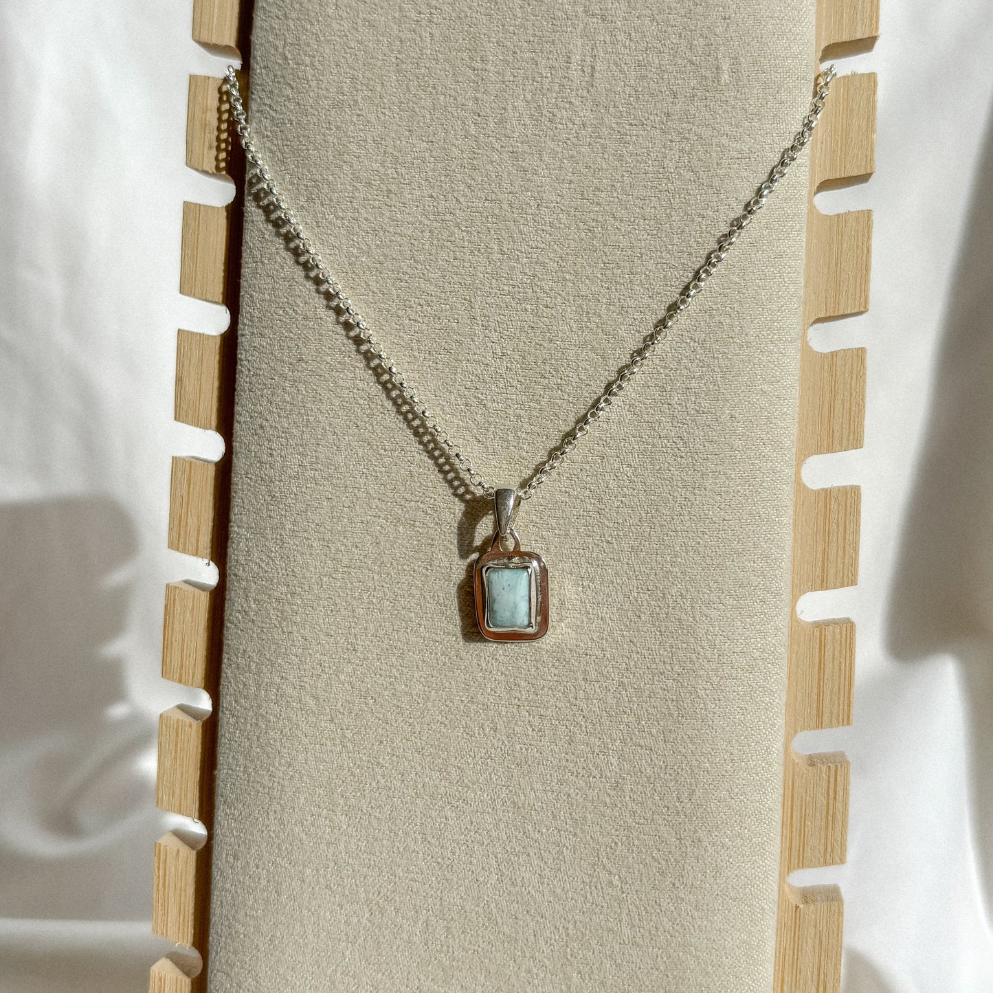 Larimar necklace