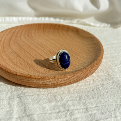 Lapis Lazuli royal ring 17.5