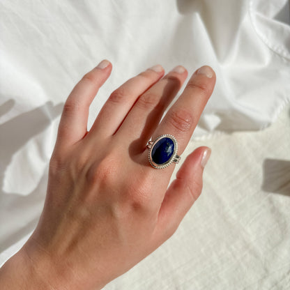 Lapis Lazuli royal ring 17.5