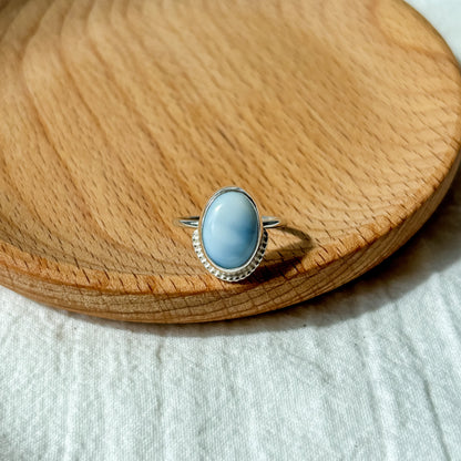 Blue Opal ring 18