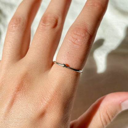 Tiny bubble ring