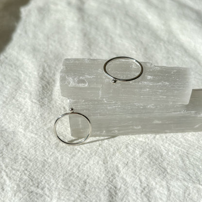 Tiny bubble ring